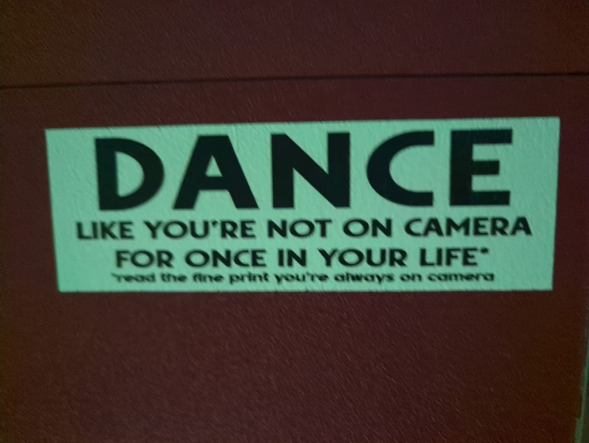DANCE like you're not on camera